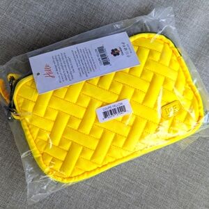 Lug Coupe Convertible Crossbody/Belt bag in Yellow